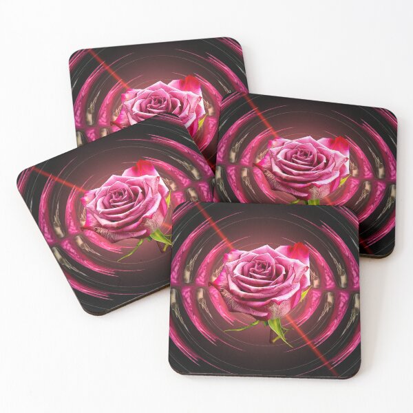 Item preview, Glossy pink rose designed and sold by Nishad4.