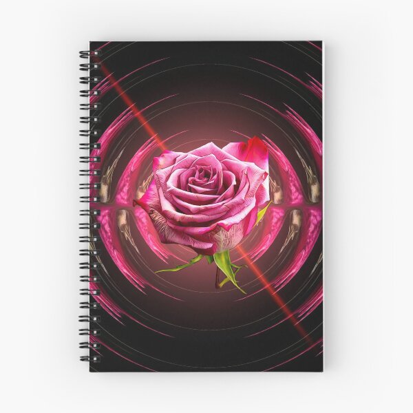 Item preview, Glossy pink rose designed and sold by Nishad4.