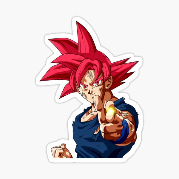 Goku God Stickers for Sale | Redbubble Goku God Stickers for Sale | Redbubble