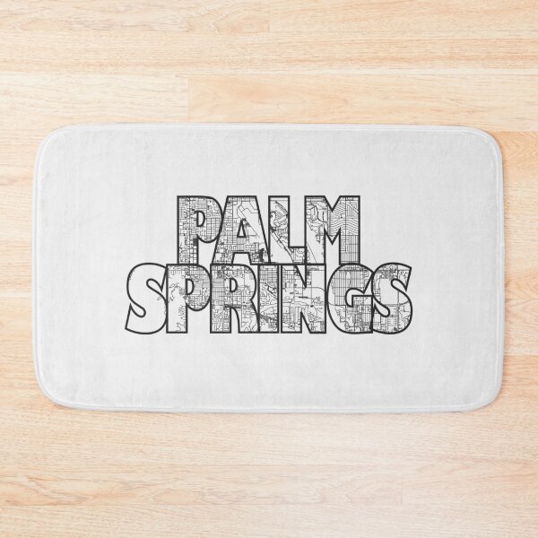 Item preview, Palm Springs CA Street Map designed and sold by thestreetslocal.