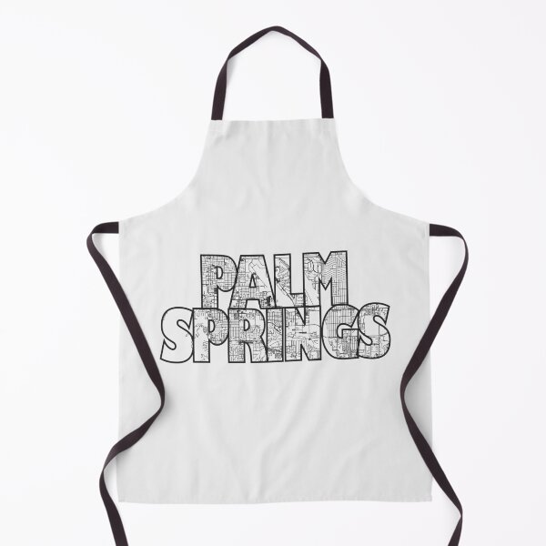 Item preview, Palm Springs CA Street Map designed and sold by thestreetslocal.