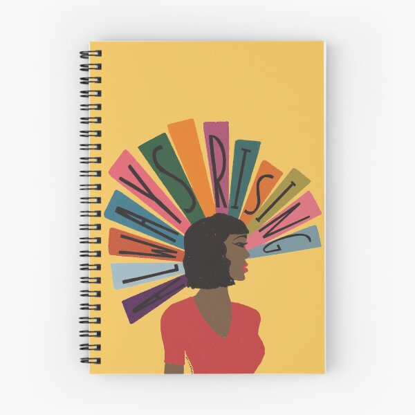 Item preview, Always Rising Black Woman Illustration Illuminated by Sun Rays  designed and sold by Kristen Glanzmann.