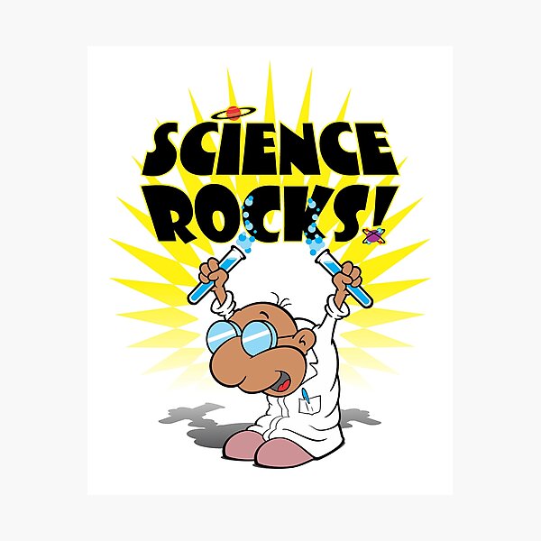 SCIENCE ROCKS! Photographic Print