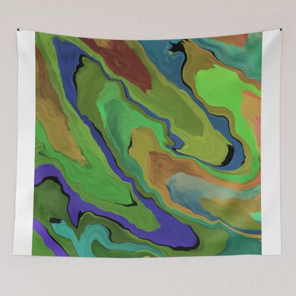 Item preview, Green marble abstract  designed and sold by sumudubc.