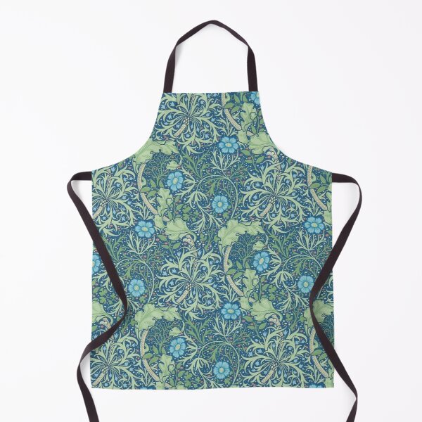Item preview, Morris Floral Flowers and Leaves Pattern (blue, green) designed and sold by thelittlebat.