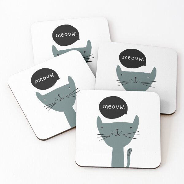 Item preview, Gato digital art minimalist illustration designed and sold by Florcitasart.