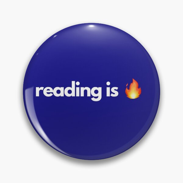 Item preview, Reading Is Lit (white text) designed and sold by wellsaidsir.
