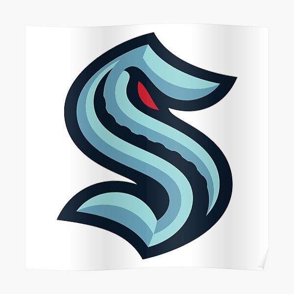 Seattle Kraken Logo Poster