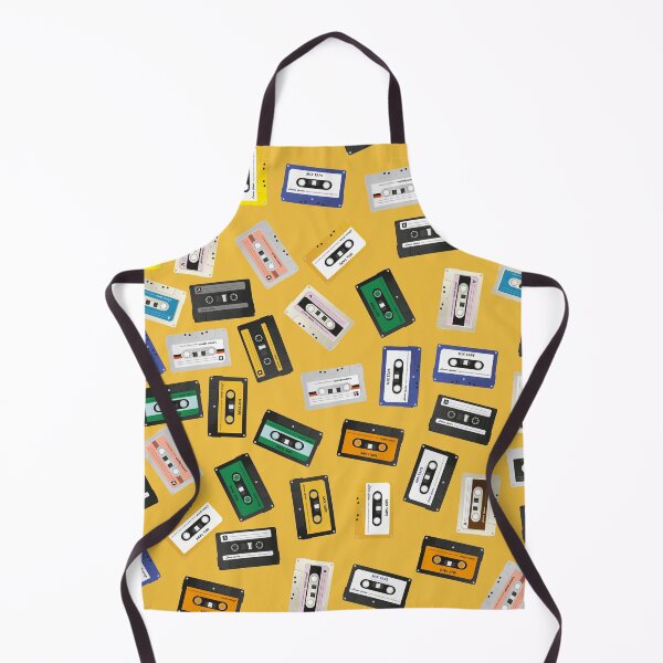 Item preview, Retro Vintage Cassette Tape Pattern designed and sold by graphicmeyou.