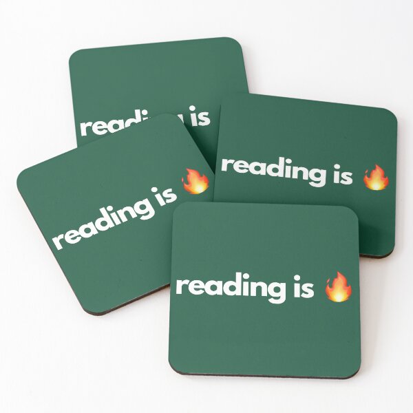 Item preview, Reading Is Lit (white text) designed and sold by wellsaidsir.