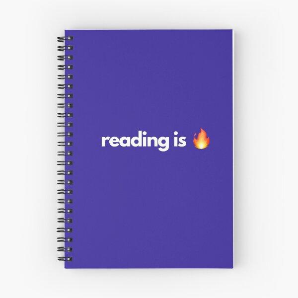 Item preview, Reading Is Lit (white text) designed and sold by wellsaidsir.