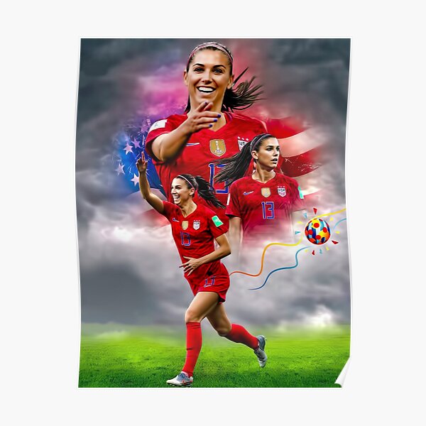 No Frame Details about   Alex_Morgan Soccer Star Sport Art Poster 