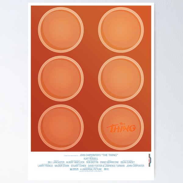 Item preview, The Thing (1982) Poster - John Carpenter designed and sold by Peter Cassidy.