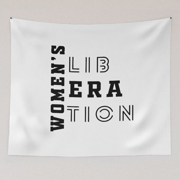 Item preview, Womens Liberation womens era feminist quote designed and sold by GoodyLeo.