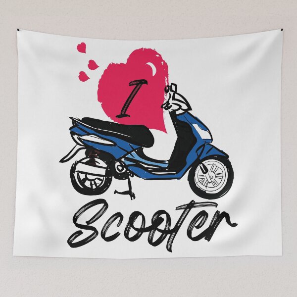 Item preview, I love my scooter  designed and sold by KARTICK DUTTA.