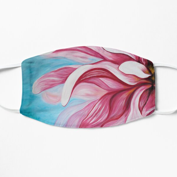 Exotic Tropical Flower Flat Mask