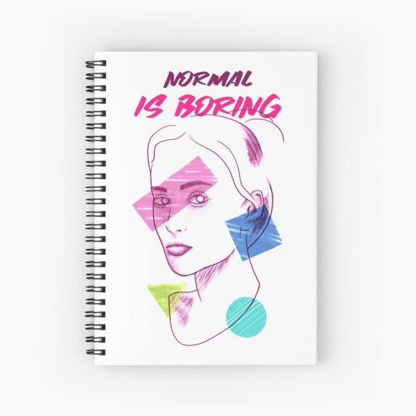 Item preview, Normal is boring  designed and sold by Argyburgy.