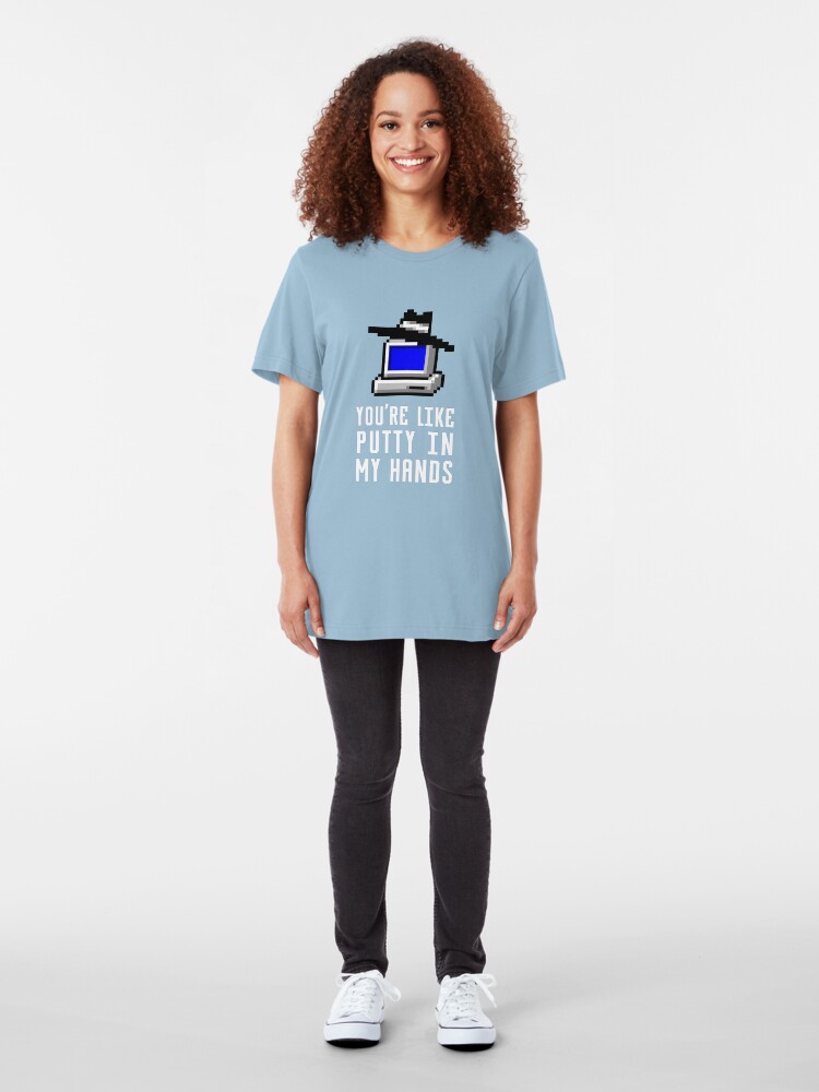Alternate view of Like PuTTY In My Hands Slim Fit T-Shirt