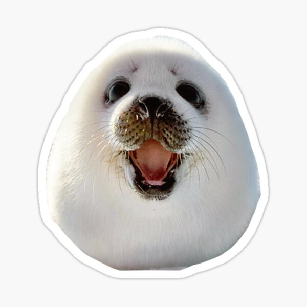 Happy Seal Sticker