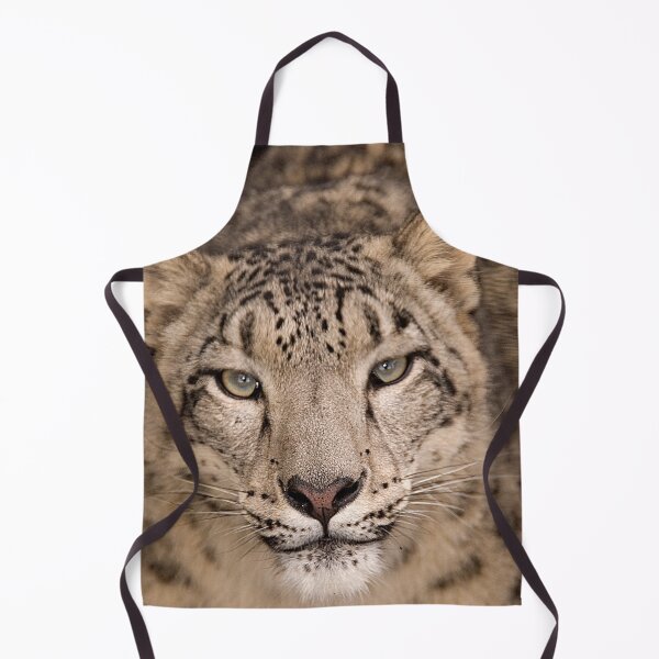 Item preview, Snow Leopard portrait designed and sold by buttonpresser.