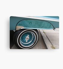 Impala #1 Drivers Rear Panel; Norwalk Elks 12th Annual Car Show; Norwalk, CA USA Canvas Print