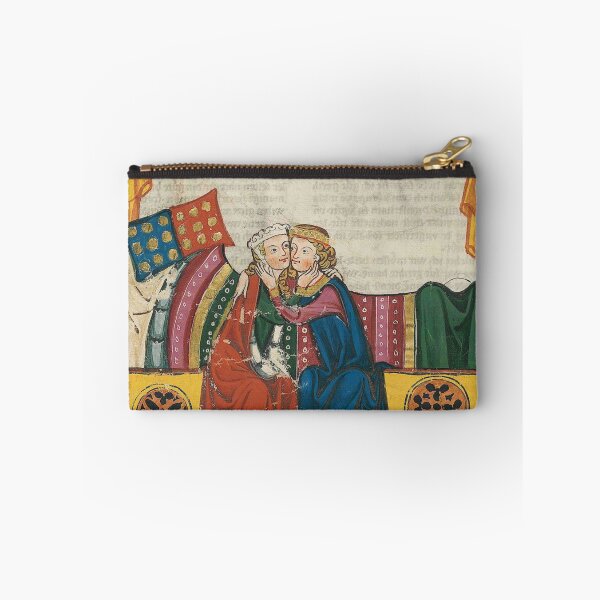 Item preview, Bedchamber Kiss Medieval Illumination designed and sold by Erin Rado.