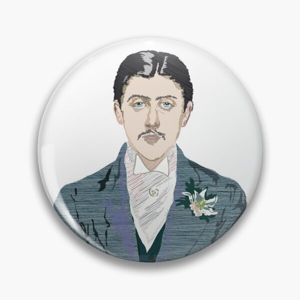 Item preview, Marcel Proust portrait designed and sold by Emi Yañez.