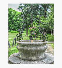 The Wishing Well Photographic Print