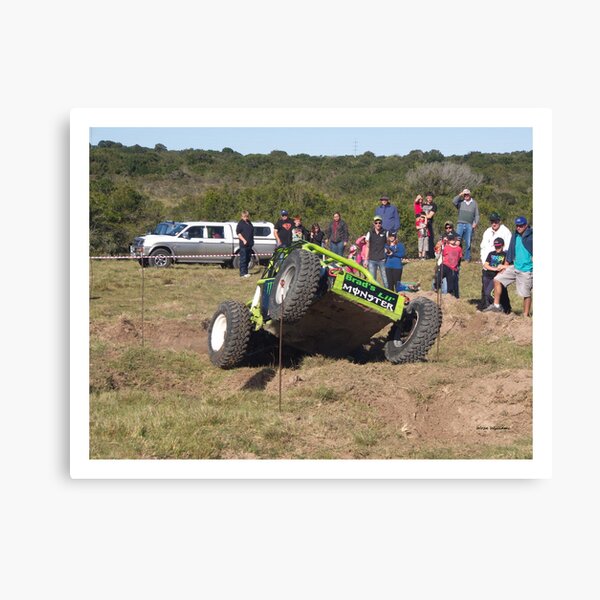 4 x 4 Action 5 Canvas Print