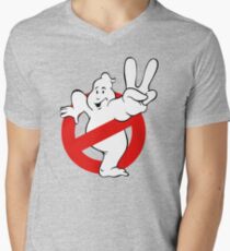 Camiseta para hombre de cuello en v Cazafantasmas 2 II