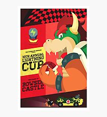 Bowser Mario Kart Photographic Print