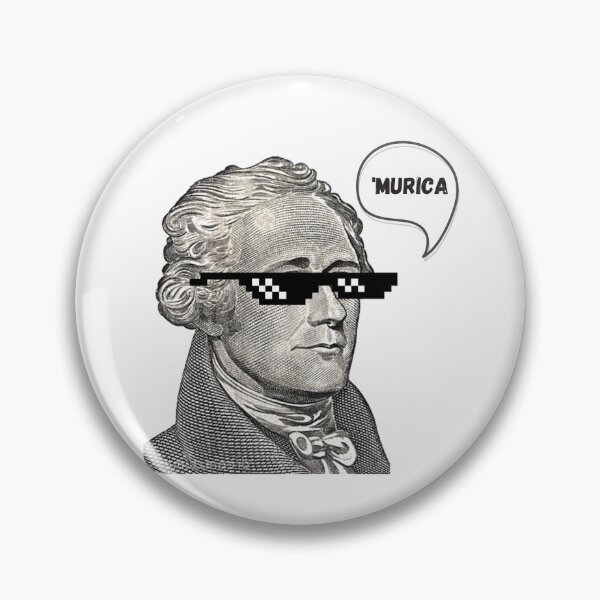 Item preview, Alexander Hamilton pixel sunglasses - Murica designed and sold by relee2.