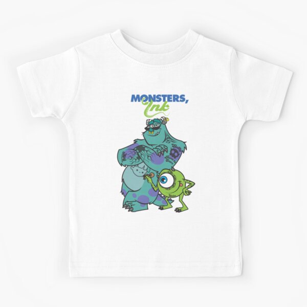 Kids T-shirts “Little Monster” with Textile Markers on