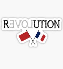 Les Miserables/French Revolution inspired design Sticker