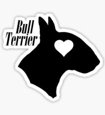 Bull Terrier <3 Sticker