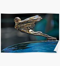 1934 Cadillac 'Goddess' Hood Ornament Poster