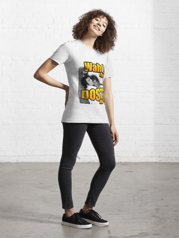 Alternate view of Wah Kya Dosti Hai - Wow what friendship - Qurbani Essential T-Shirt