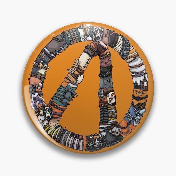 Item preview, Borderlands Psycho Vault Symbol designed and sold by HighFives555.