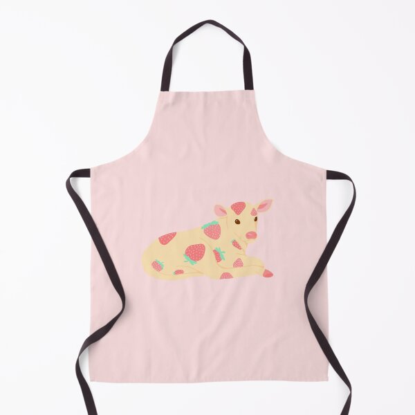 Item preview, Cute Strawberry Cow Calf designed and sold by ciarakraken.