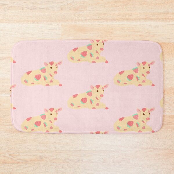 Item preview, Cute Strawberry Cow Calf designed and sold by ciarakraken.