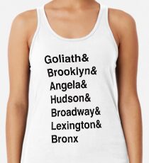 Camiseta de tirantes para mujer Clan de Manhattan