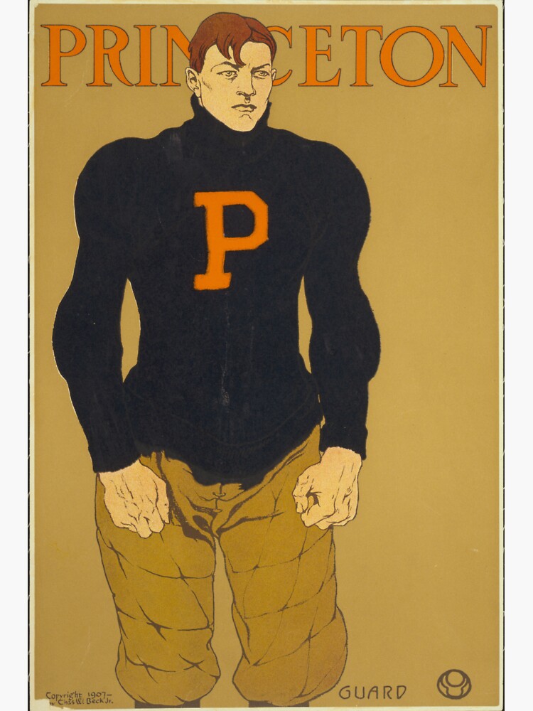 'Princeton' Vintage Poster (Reproduction) by RozAbellera