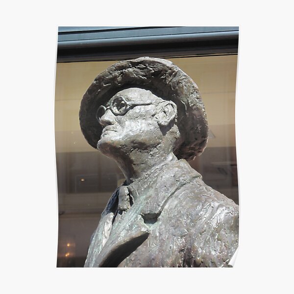 James Joyce. Dublin, Ireland Poster