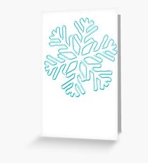 Snowflake Greeting Card