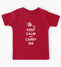 Keep Calm and Carry Me Kids Tee