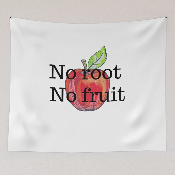 Item preview, Proverb- No root No fruit designed and sold by ajtechdesigns.