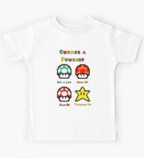 Mario Mushrooms 2 Kids Tee