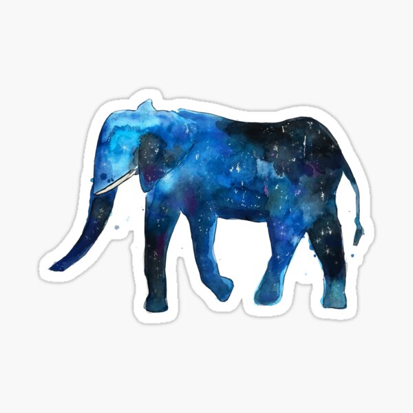 Elephant Universe Sticker