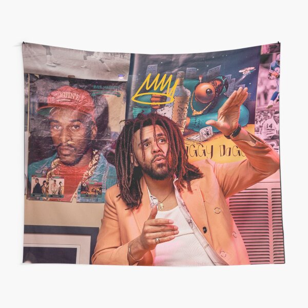 J Cole – King Cole | Cole World Tapestry