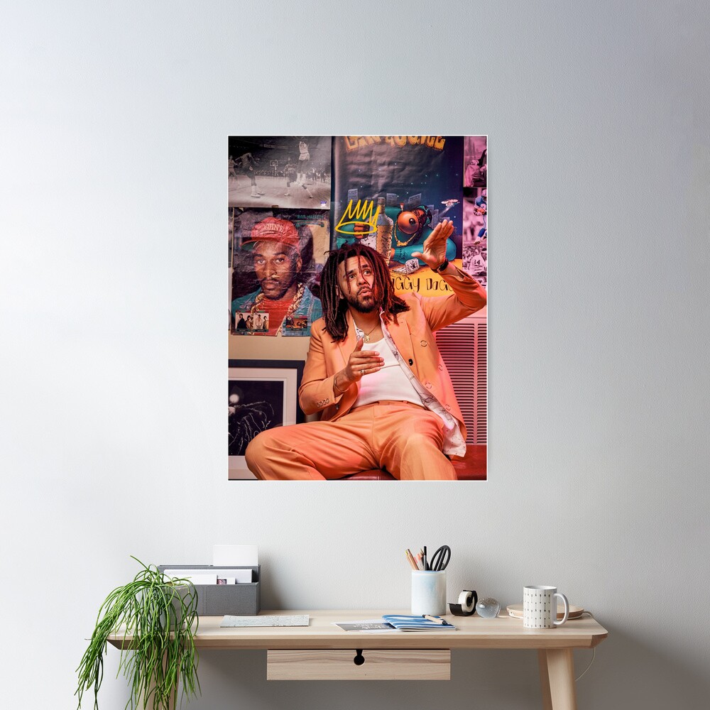 J Cole – King Cole | Cole World Poster